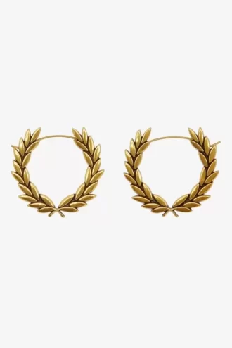 Lorbeerkranz-Ohrringe Damenschmuck