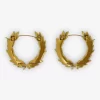 Lorbeerkranz-Ohrringe Damenschmuck