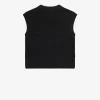 Lorbeerkranz-Strick-Tanktops für Damen