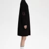 Lorbeerkranz-Strickkleid für Damen