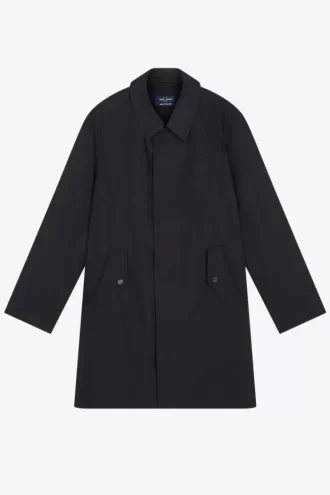 Mac Herrenparka mit verdeckter Knopfleiste