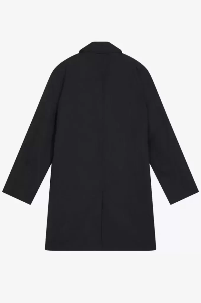 Mac Herrenparka mit verdeckter Knopfleiste