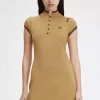 Metallic-Strickkleid für Damen 1964