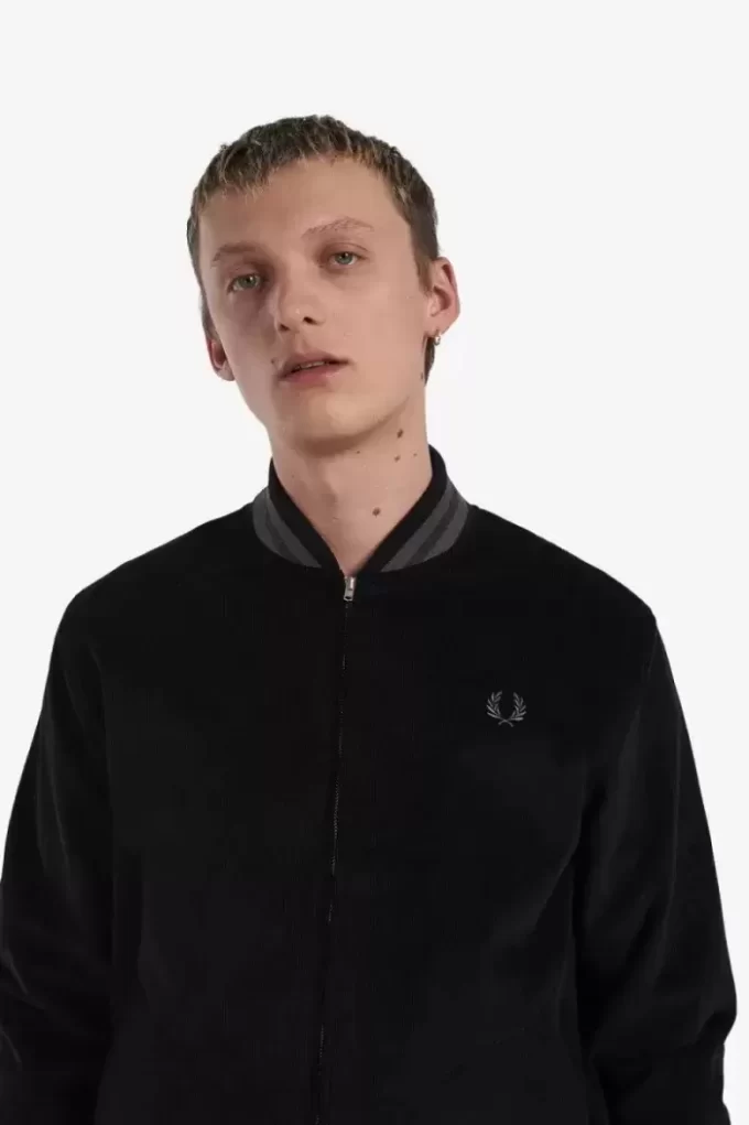 Needlecord Tennis Bomber Herrenjacken