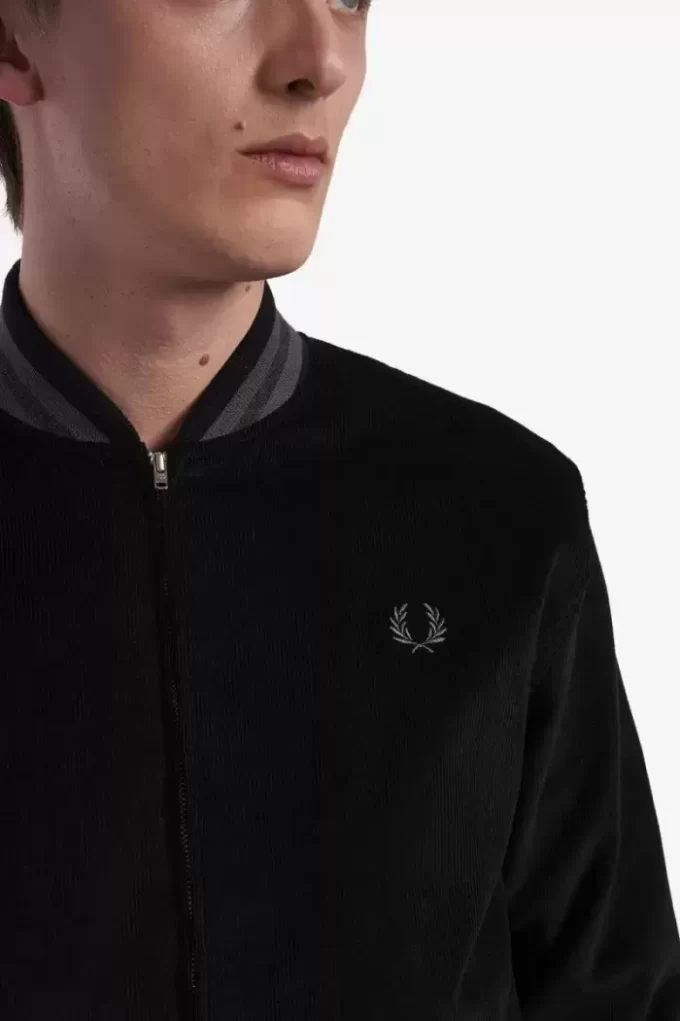 Needlecord Tennis Bomber Herrenjacken