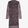 Netzkleid für Damen mit Zebramuster