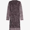 Netzkleid für Damen mit Zebramuster