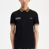 Noongoons Herren-Poloshirt mit Leopardenmuster