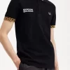 Noongoons Herren-Poloshirt mit Leopardenmuster