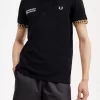 Noongoons Herren-Poloshirt mit Leopardenmuster