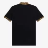 Noongoons Herren-Poloshirt mit Leopardenmuster