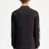 Noongoons Langarm-Poloshirt mit Grafik für Herren