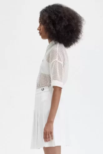Offenes Strickhemd für Damen