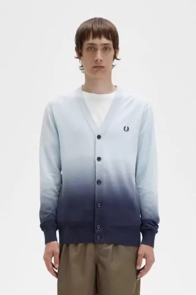 Ombre Herren-Cardigan