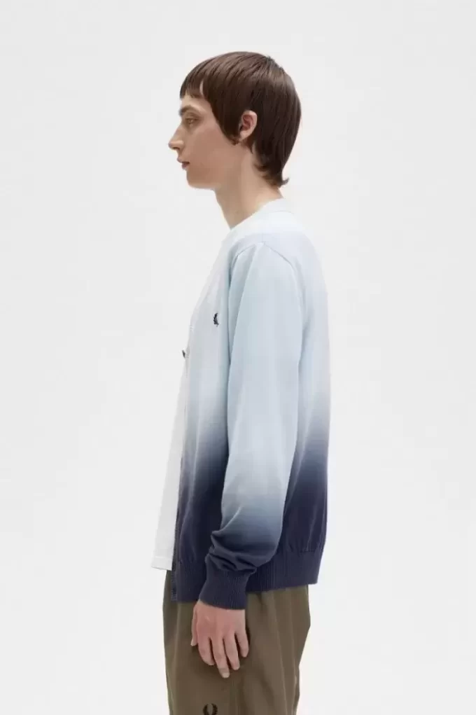 Ombre Herren-Cardigan