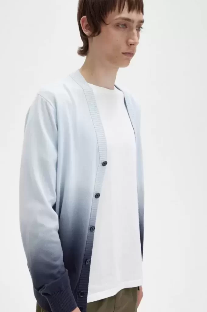 Ombre Herren-Cardigan