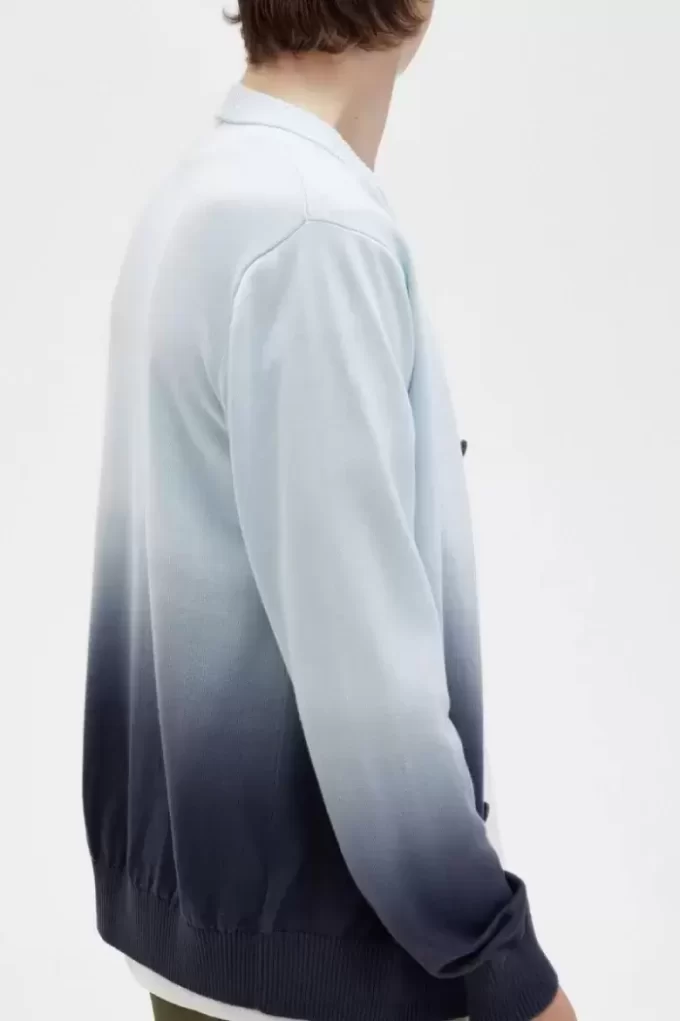 Ombre Herren-Cardigan