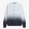 Ombre Herren-Cardigan