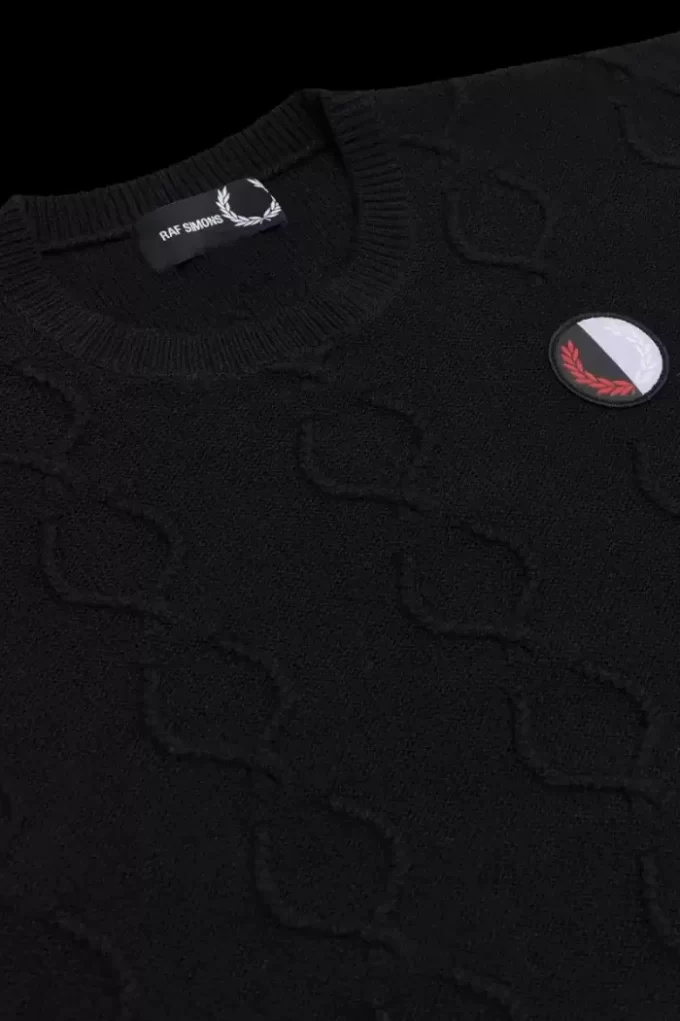Oversize-Lorbeerkranz-Pullover für Herren