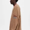 Oversize-Pullover mit Patch-Detail für Herren