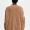 Oversize-Pullover mit Patch-Detail für Herren
