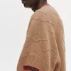 Oversize-Pullover mit Patch-Detail für Herren