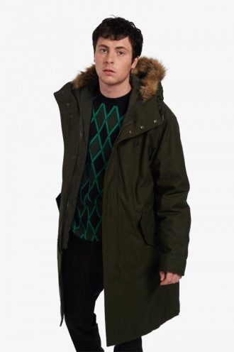 Parka-Jacken mit Reißverschlussfutter