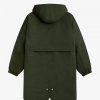Parkajacken mit Utility-Tasche