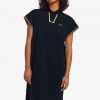 Piqué-Kleid mit Innendetail