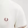 Piqué-T-Shirt mit auffälligen Streifen für Herren