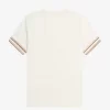 Piqué-T-Shirt mit auffälligen Streifen für Herren