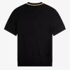 Piqué-T-Shirt mit Rundhalsausschnitt für Herren