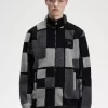 Pixel Borg Fleece Herren-Sweatshirts