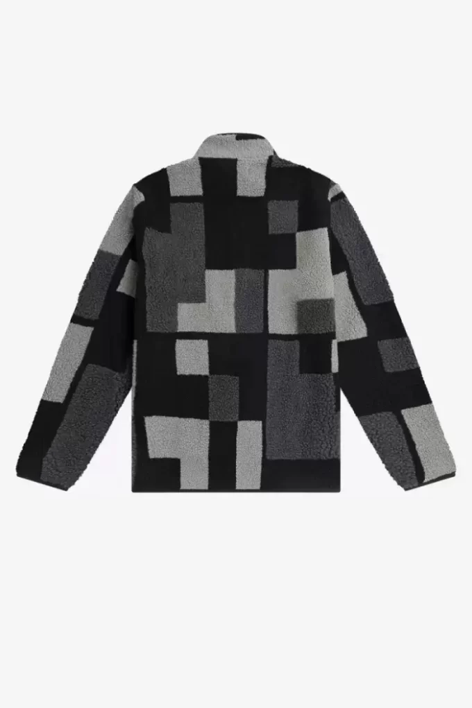 Pixel Borg Fleece Herren-Sweatshirts