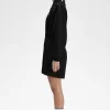 Playsuit-Kleid mit durchgehendem Reißverschluss für Damen