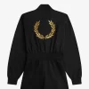 Playsuit-Kleid mit durchgehendem Reißverschluss für Damen