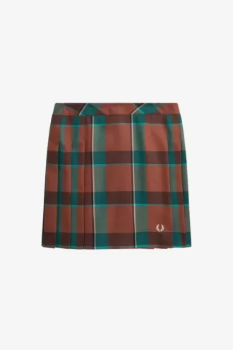 Plissee-Tartan-Röcke für Damen
