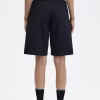 Plissierte Damen-Shorts