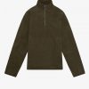 Polar Fleece-Trainingsjacken mit halbem Reißverschluss