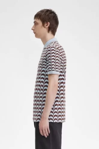 Poloshirt für Herren mit auffälligem Aufdruck