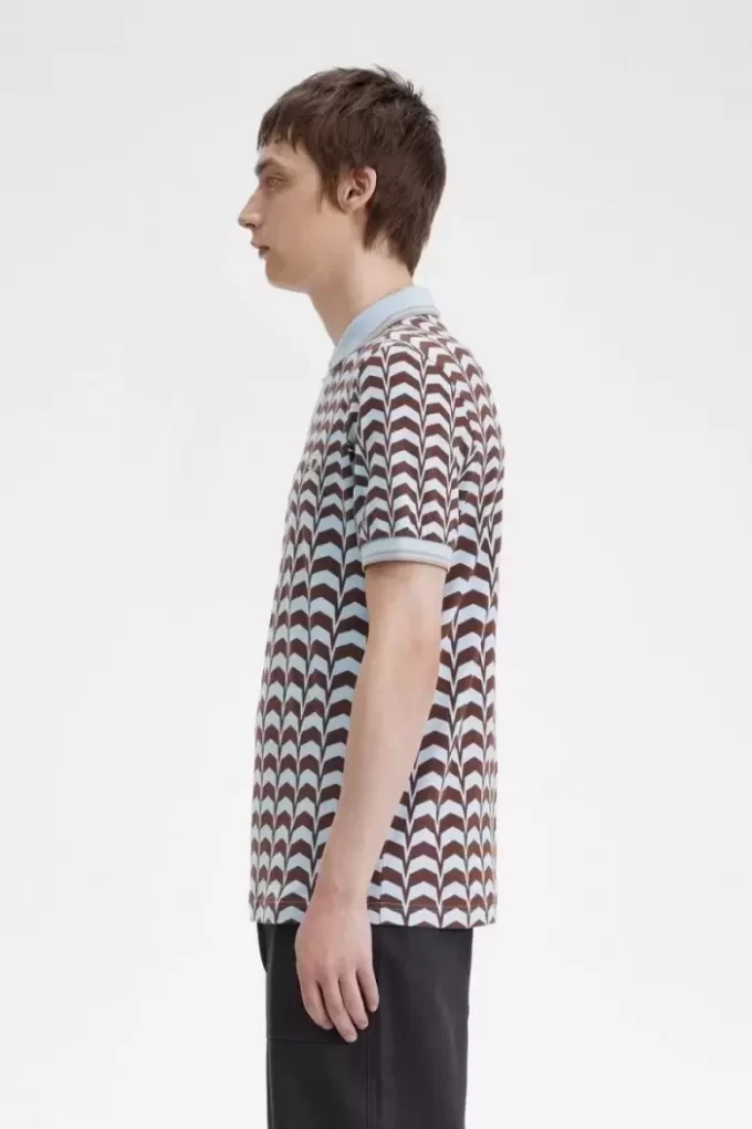 Poloshirt für Herren mit auffälligem Aufdruck