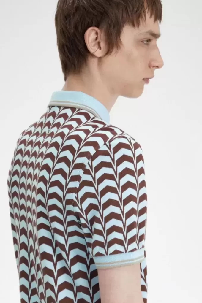 Poloshirt für Herren mit auffälligem Aufdruck