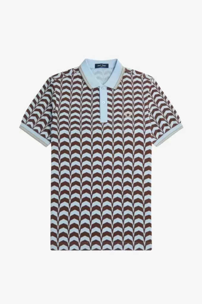 Poloshirt für Herren mit auffälligem Aufdruck