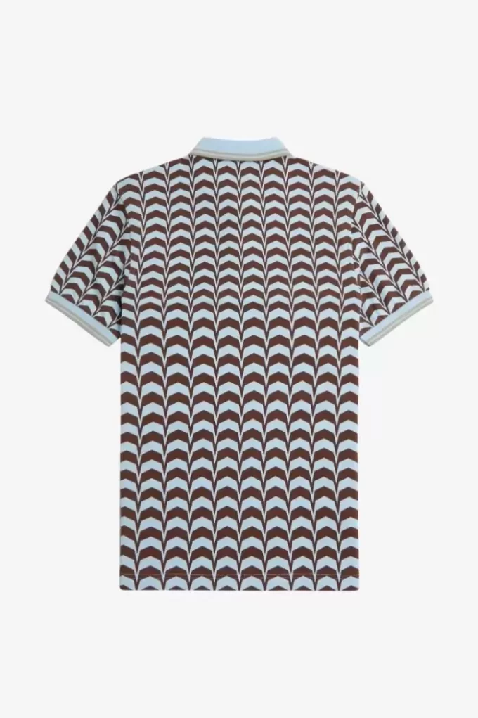 Poloshirt für Herren mit auffälligem Aufdruck