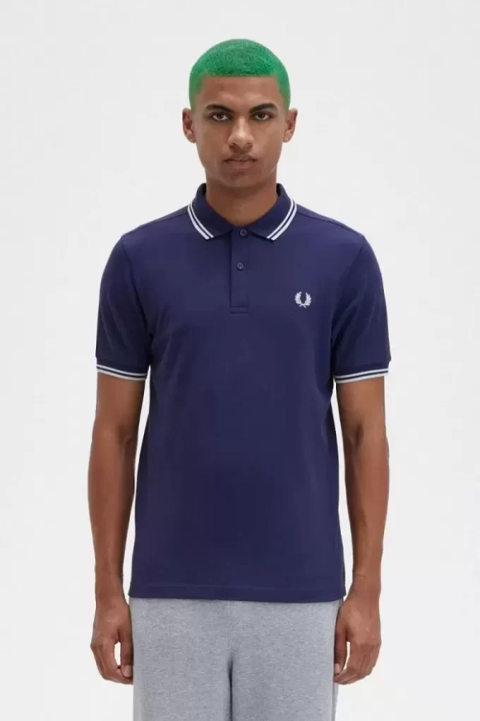 Poloshirt für Herren mit Grafik auf der Rückseite