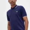 Poloshirt für Herren mit Grafik auf der Rückseite