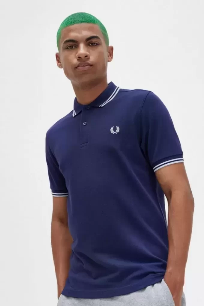 Poloshirt für Herren mit Grafik auf der Rückseite