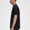 Poloshirt mit grafischem Kragen für Herren