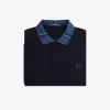 Poloshirt mit grafischem Kragen für Herren