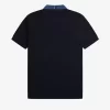 Poloshirt mit grafischem Kragen für Herren